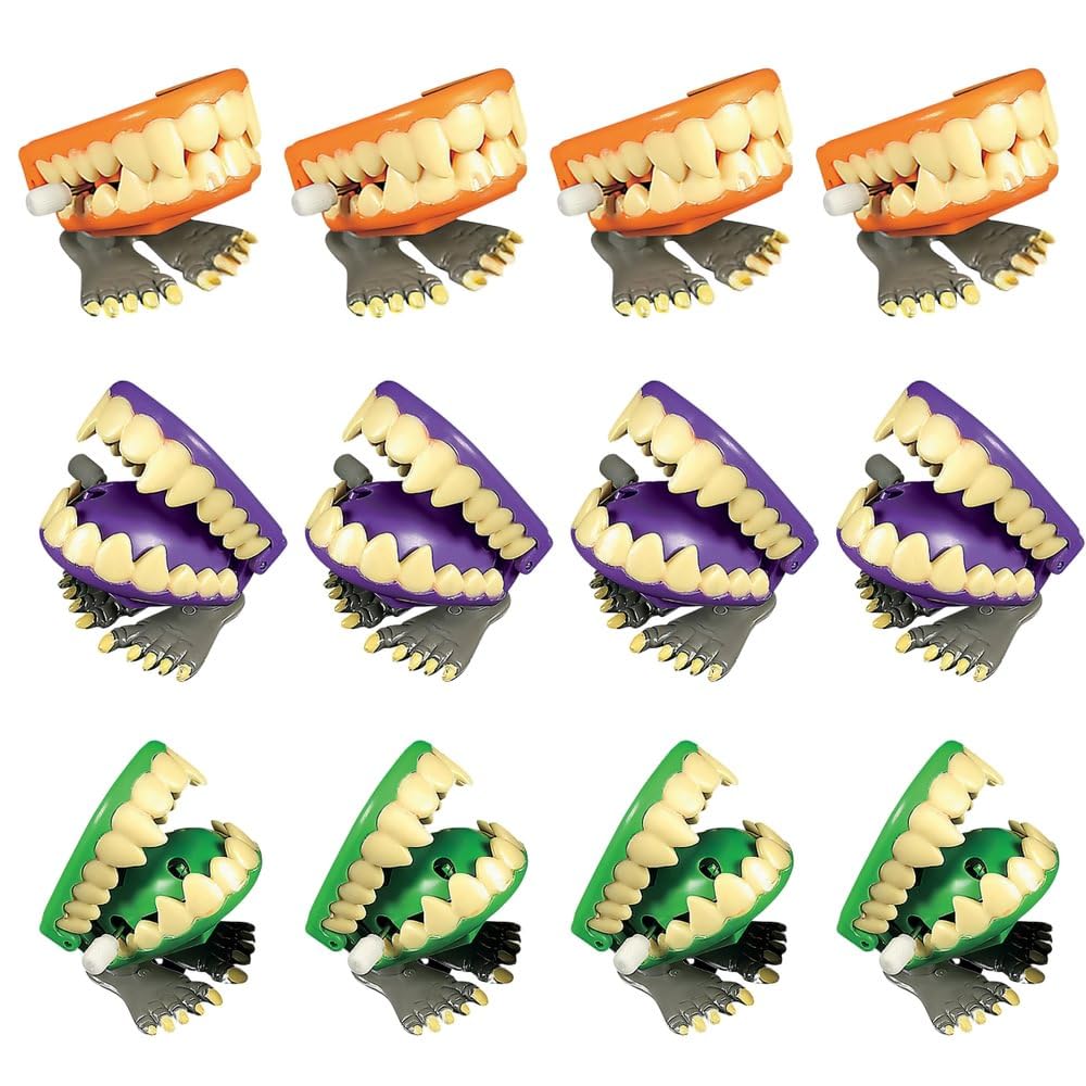 Amazon.com: Fun Express Mini Monster Wind-Up Green, Orange
